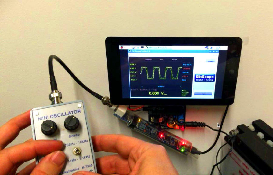 BitScope Raspberry Pi Touchscreen Workstation